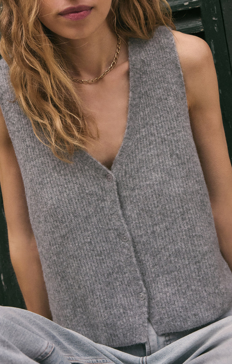 Sweaters Bryce Sweater Vest Medium Heather Grey