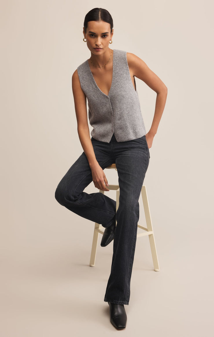 Sweaters Bryce Sweater Vest Medium Heather Grey