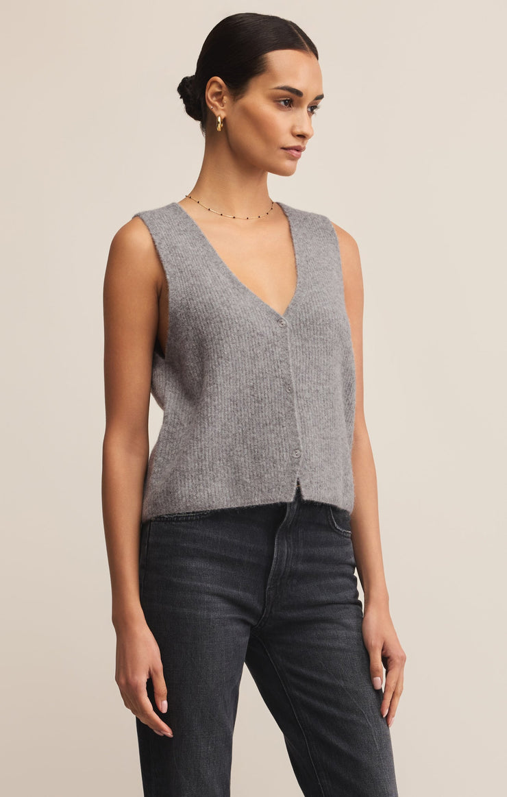 Sweaters Bryce Sweater Vest Medium Heather Grey