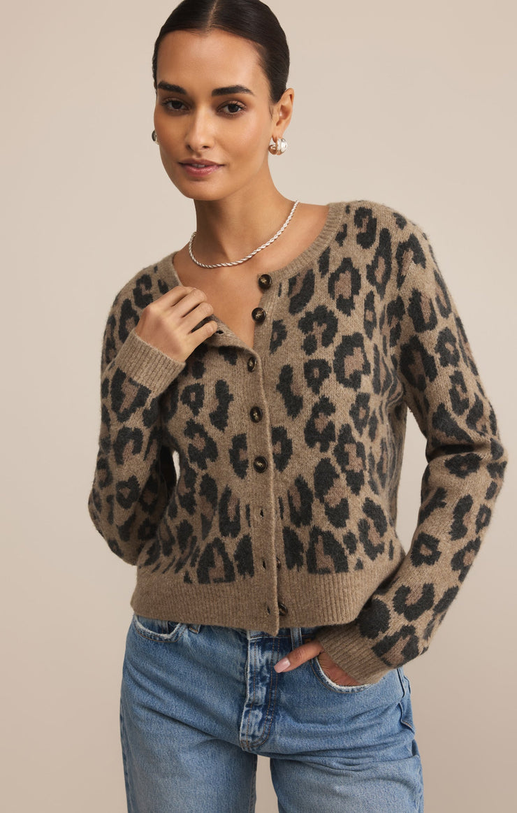 Sweaters Outlook Leopard Cardigan Outlook Leopard Cardigan