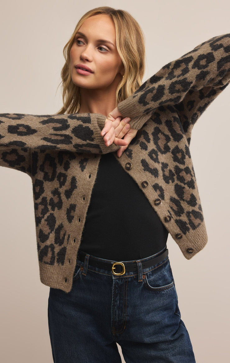 Sweaters Outlook Leopard Cardigan Outlook Leopard Cardigan