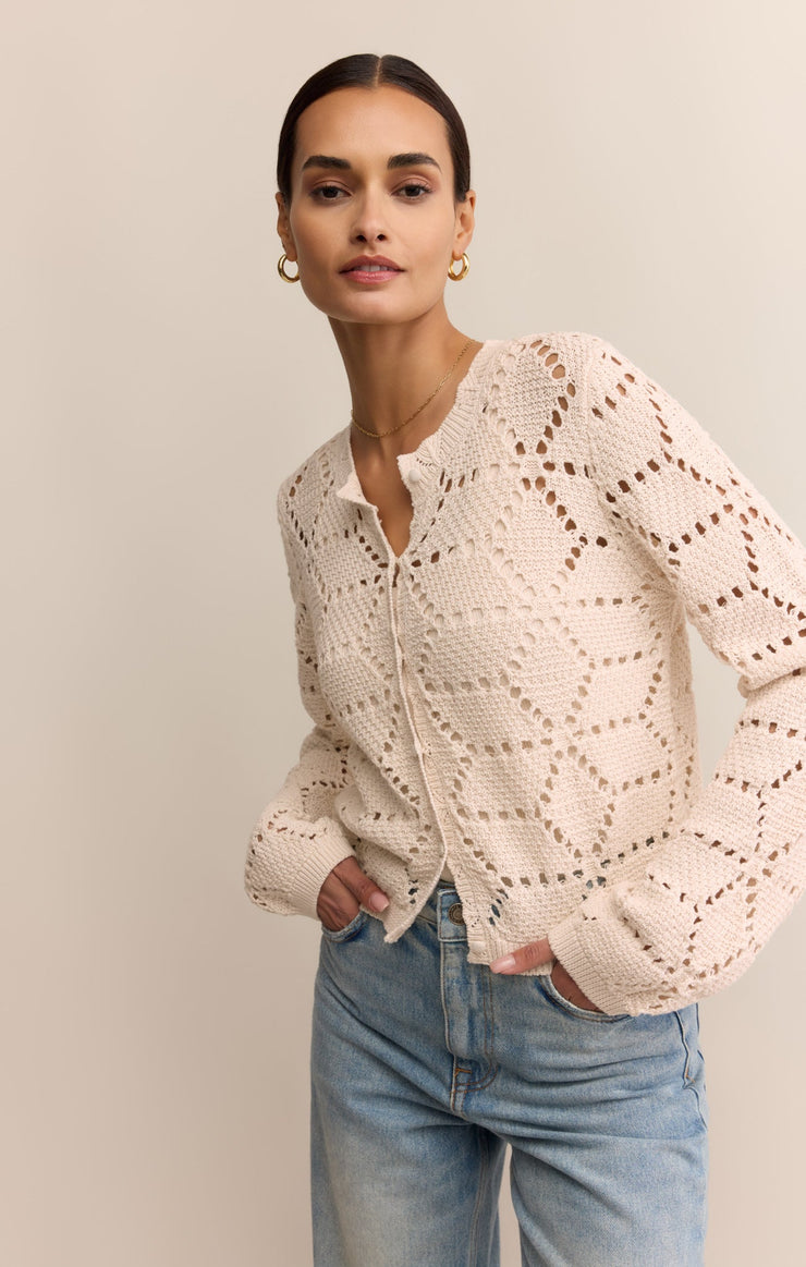 Sweaters Rosalyn Diamond Sweater Cardigan Rosalyn Diamond Sweater Cardigan