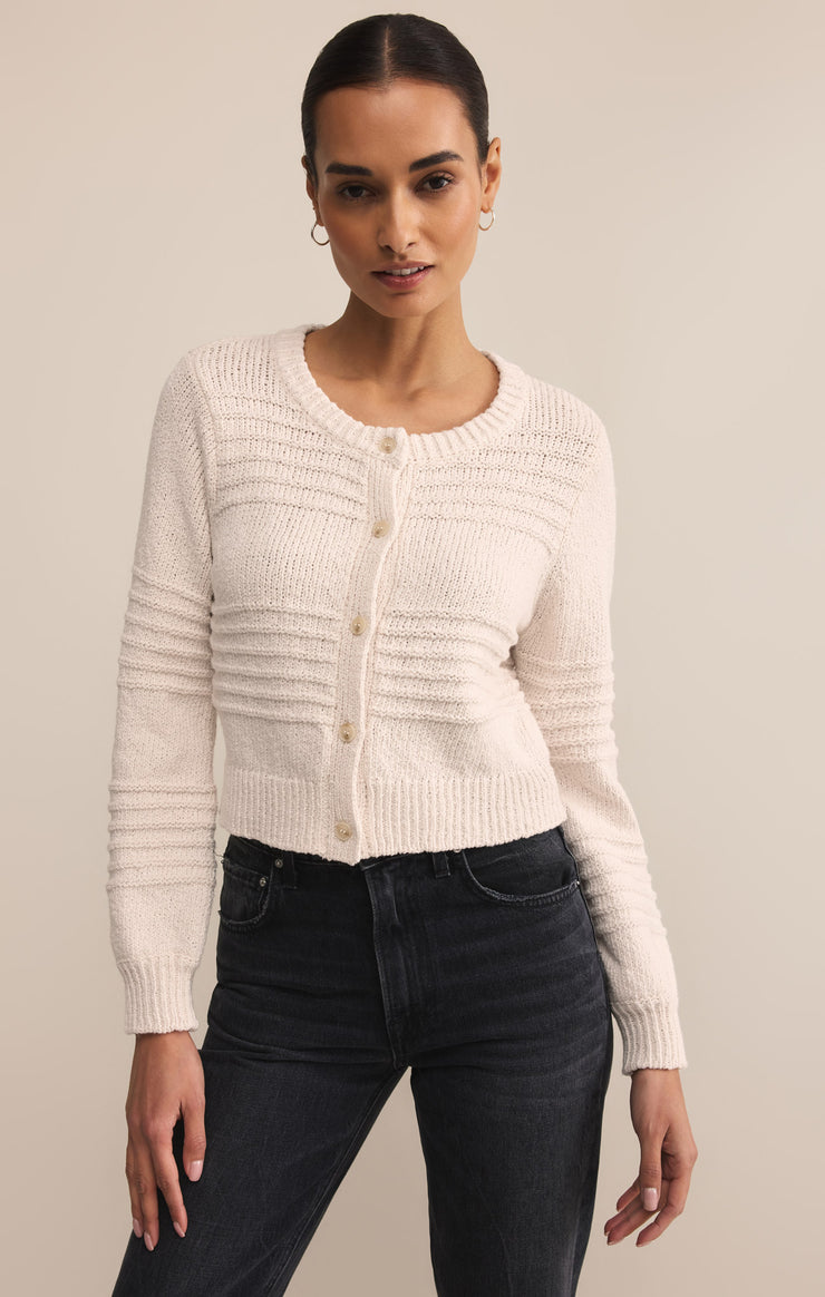 Sweaters Between the Lines Cardigan Crystal