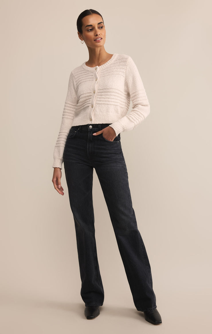 Sweaters Between the Lines Cardigan Crystal