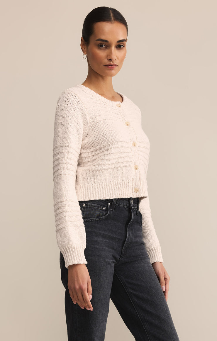 Sweaters Between the Lines Cardigan Crystal