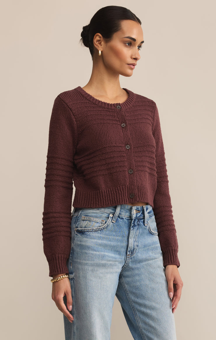 Sweaters Between the Lines Cardigan Sandalwood