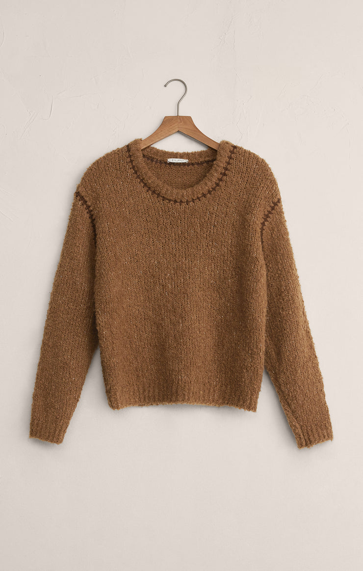 Sweaters Romnie Whipstitch Sweater Coconut