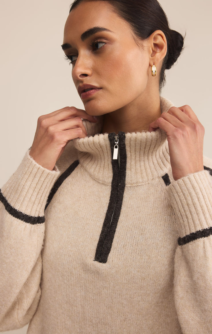 Sweaters Alps Quarter Zip Sweater Alps Quarter Zip Sweater