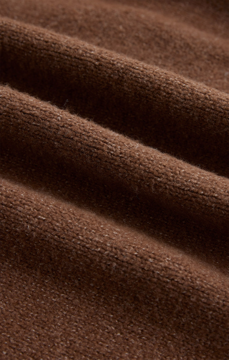 Sweaters Theo V-Neck Cardigan Suede