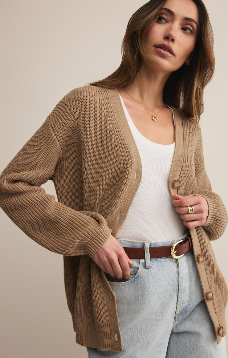 Sweaters Voyager Cardigan Desert Tan