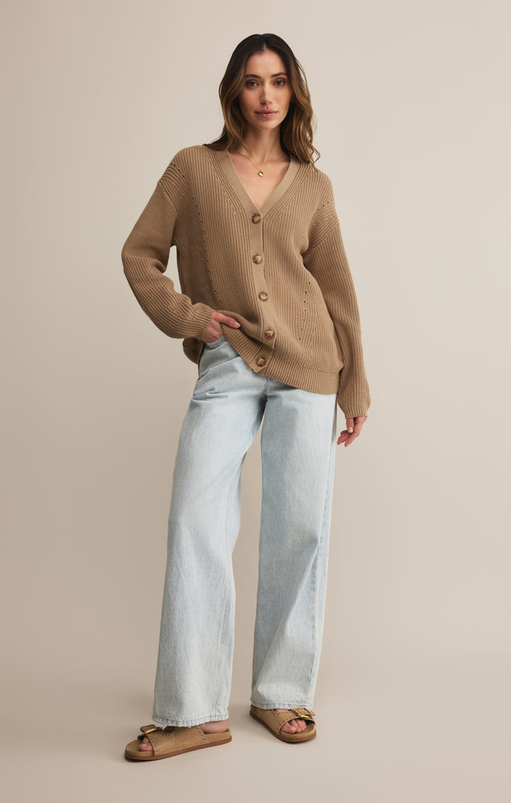 Sweaters Voyager Cardigan Desert Tan