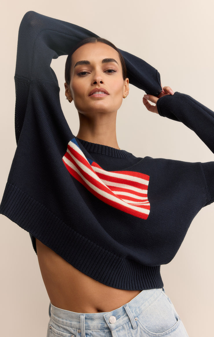 Sweaters Sienna Patriot Sweater Eclipse