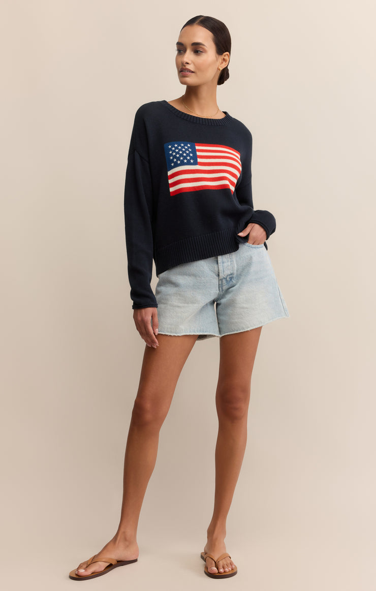 Sweaters Sienna Patriot Sweater Eclipse