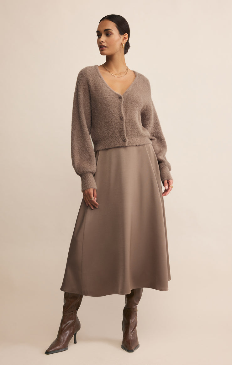 Sweaters Sadira Fluffy Crop Cardigan Sadira Fluffy Crop Cardigan