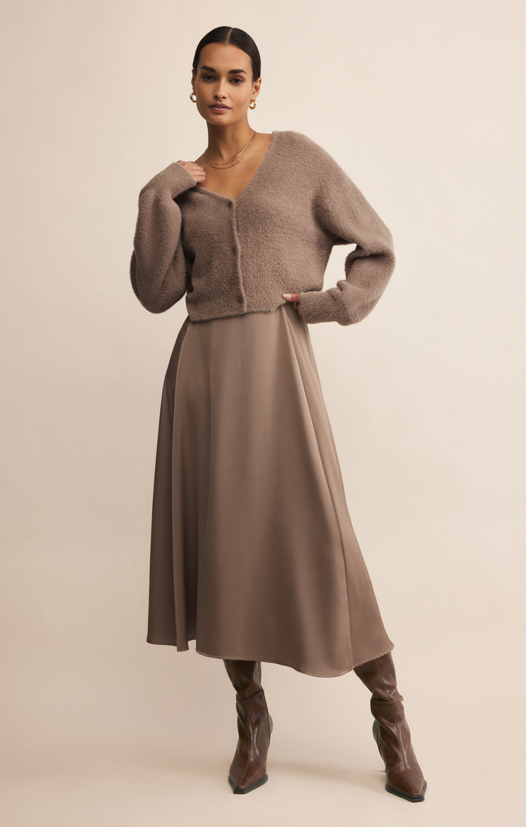 Sweaters Sadira Fluffy Crop Cardigan Sadira Fluffy Crop Cardigan