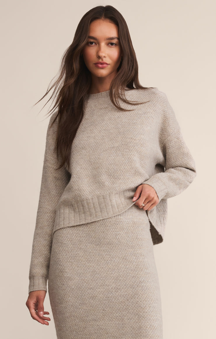 Tops Shellie Sweater Top Oatmeal