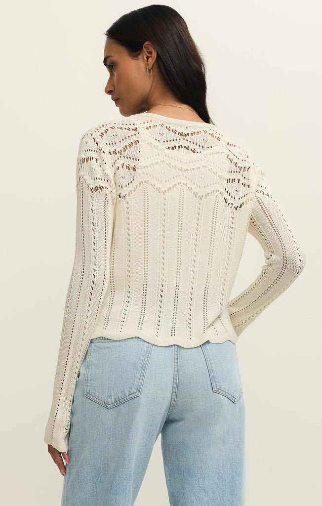 Alycia Crochet Sweater Top – Z SUPPLY