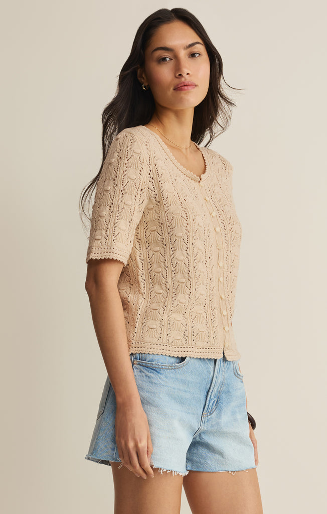 Adria Pointelle Cardigan – Z SUPPLY