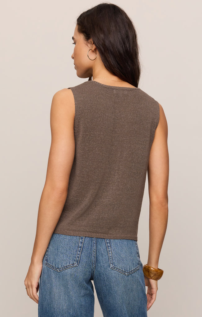 トップス Let LOOSE Ds knit vest Syd Linen Knit Tank Vest – Z SUPPLY