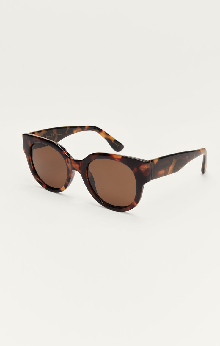 Accessories - Sunglasses Lunch Date Polarized Sunglasses Brown Tortoise - Gradient