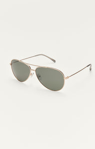 Accessories - SunglassesDriver Polarized Sunglasses Gold - Grey