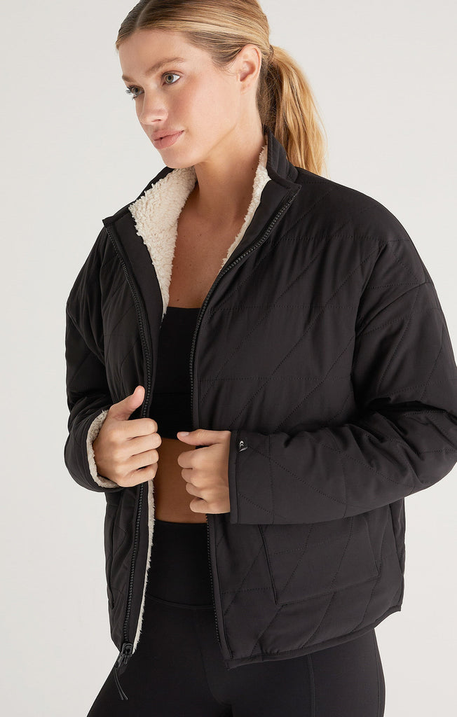 On-The-Go Reversible Quilted Sherpa Jacket – Z SUPPLY