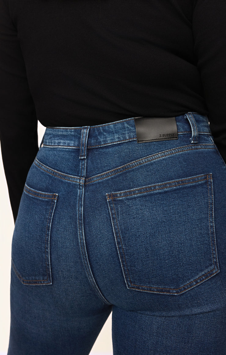 The Studio High-Rise Modern Boot Denim