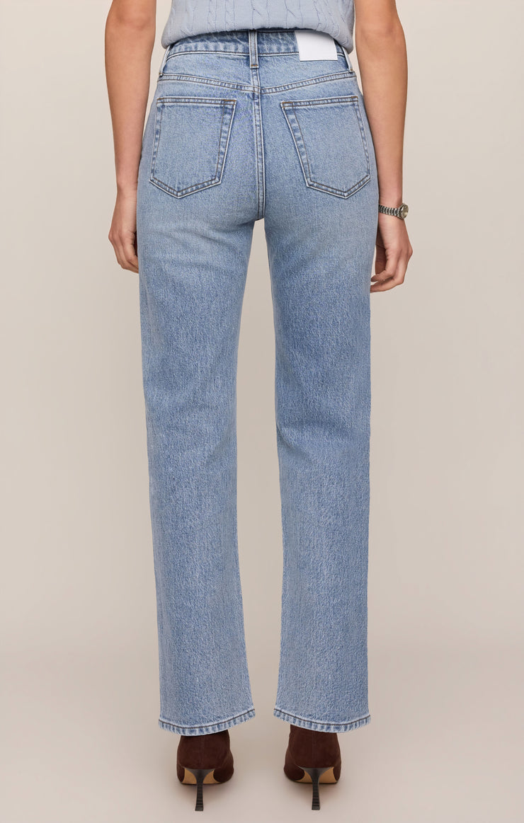 Pants The Muse Denim High-Rise Straight Light Year