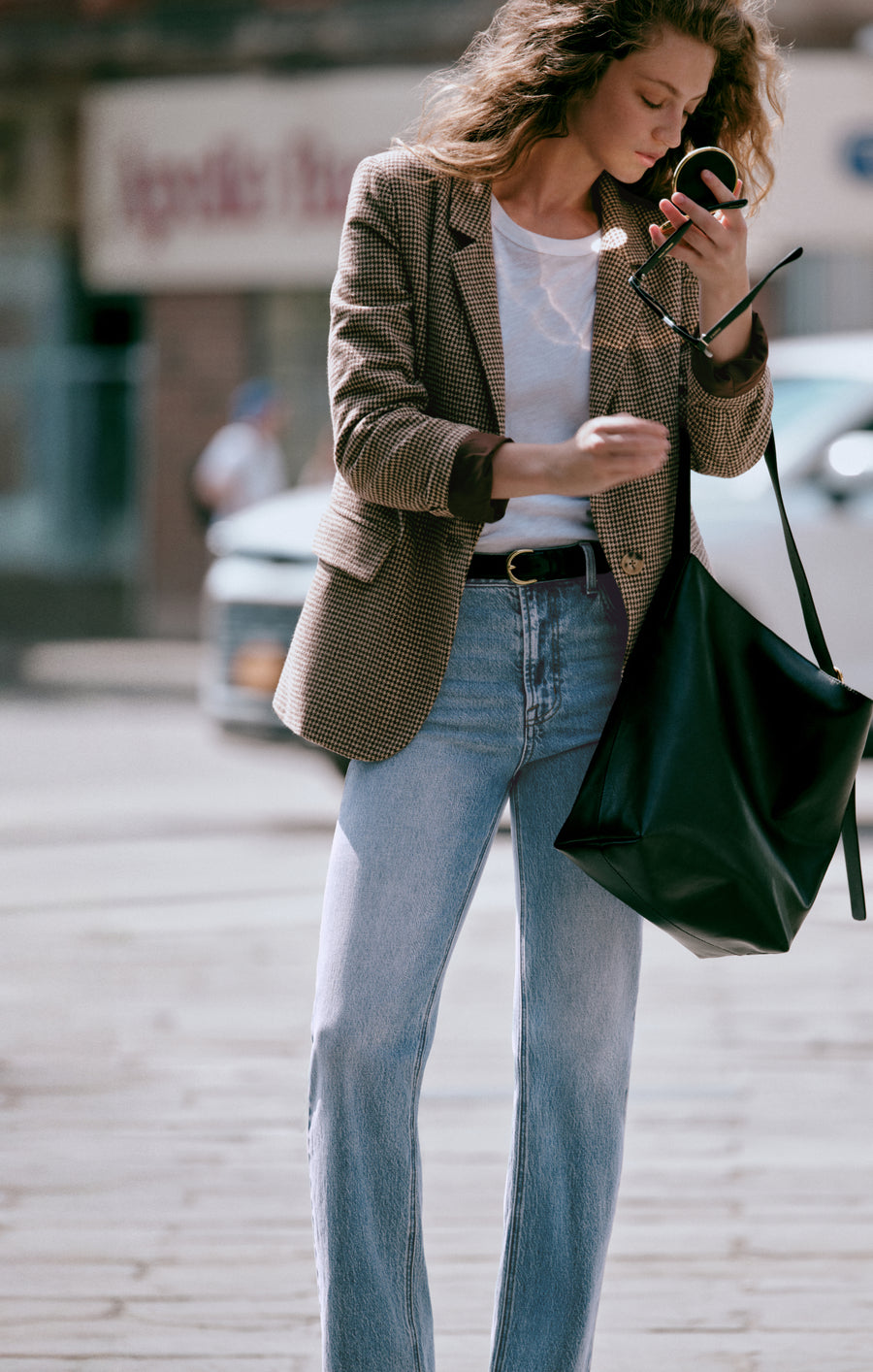 Pants The Muse Denim High-Rise Straight Light Year