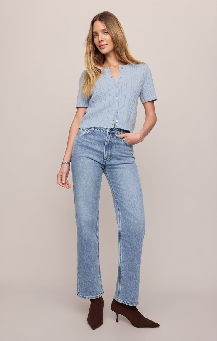 Pants The Muse Denim High-Rise Straight Light Year