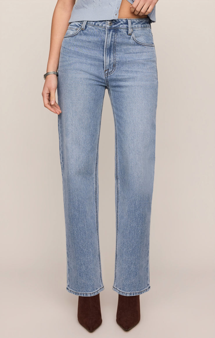The Muse Denim High-Rise Straight