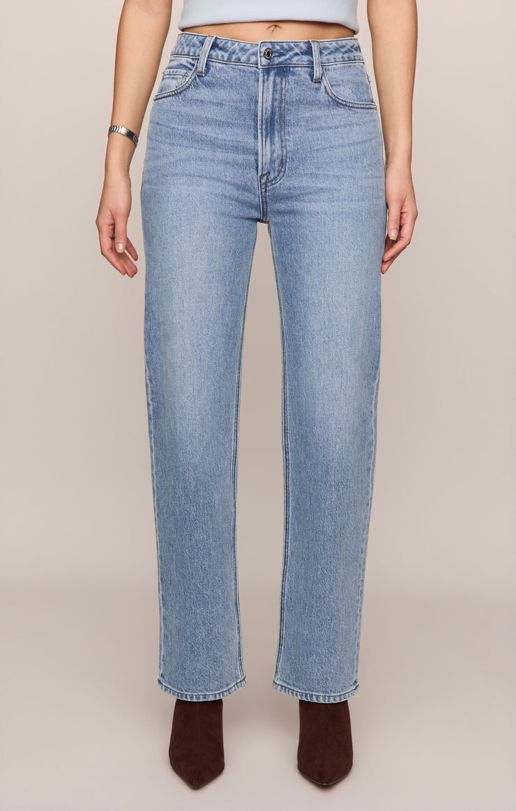 Pants The Muse Denim High-Rise Straight Light Year