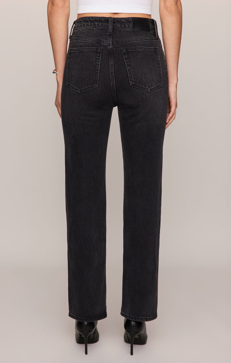 The Muse High-Rise Straight Denim