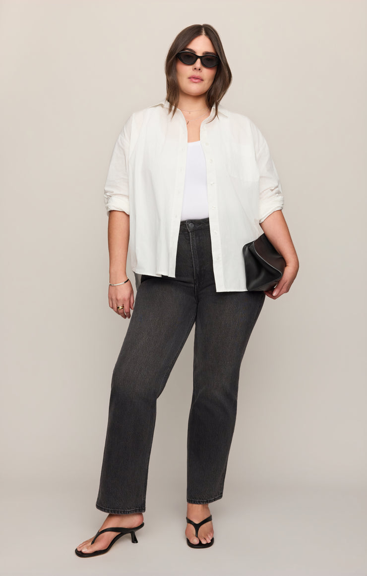 Pants The Muse High-Rise Straight Denim Nocturne