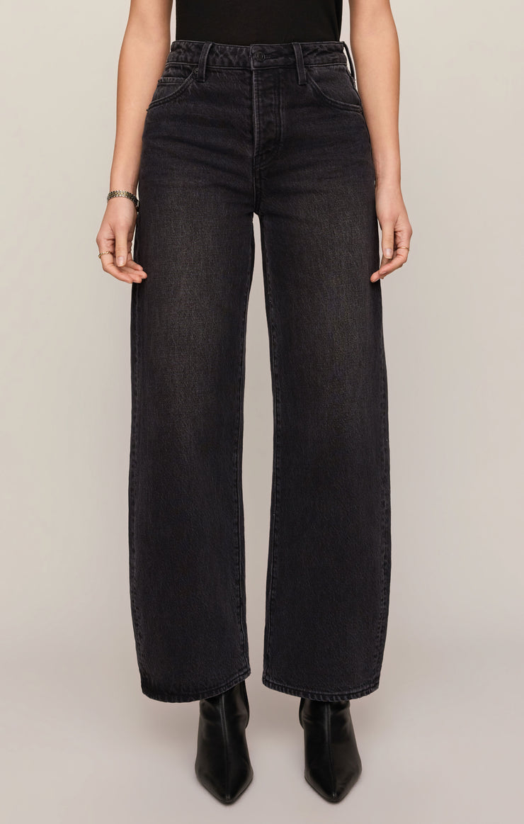 Pants The Show Off Denim High-Rise Bowed Nocturne