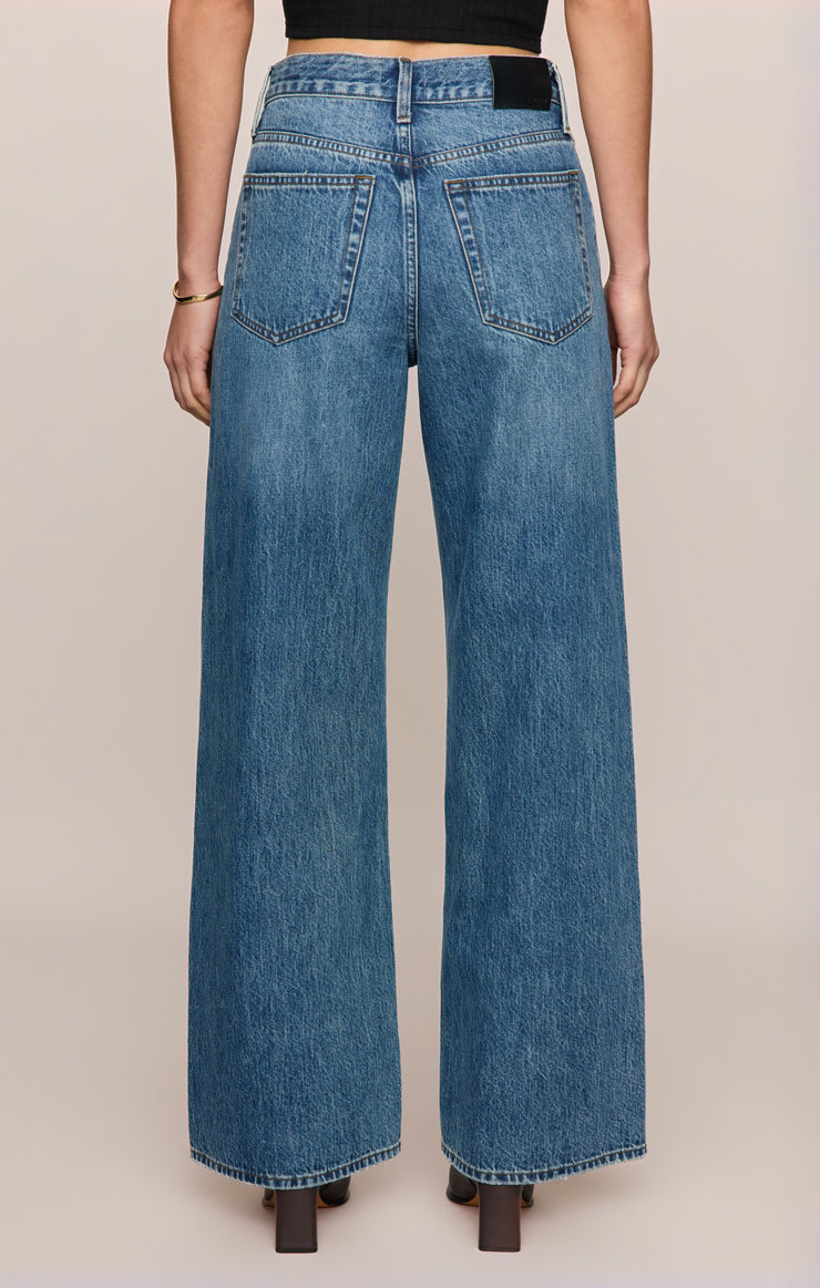 The Head Turner Denim High-Rise Wide Leg