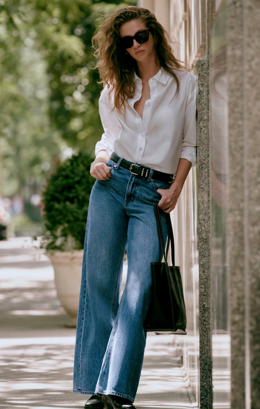 Pants The Head Turner High-Rise Wide Denim Hush