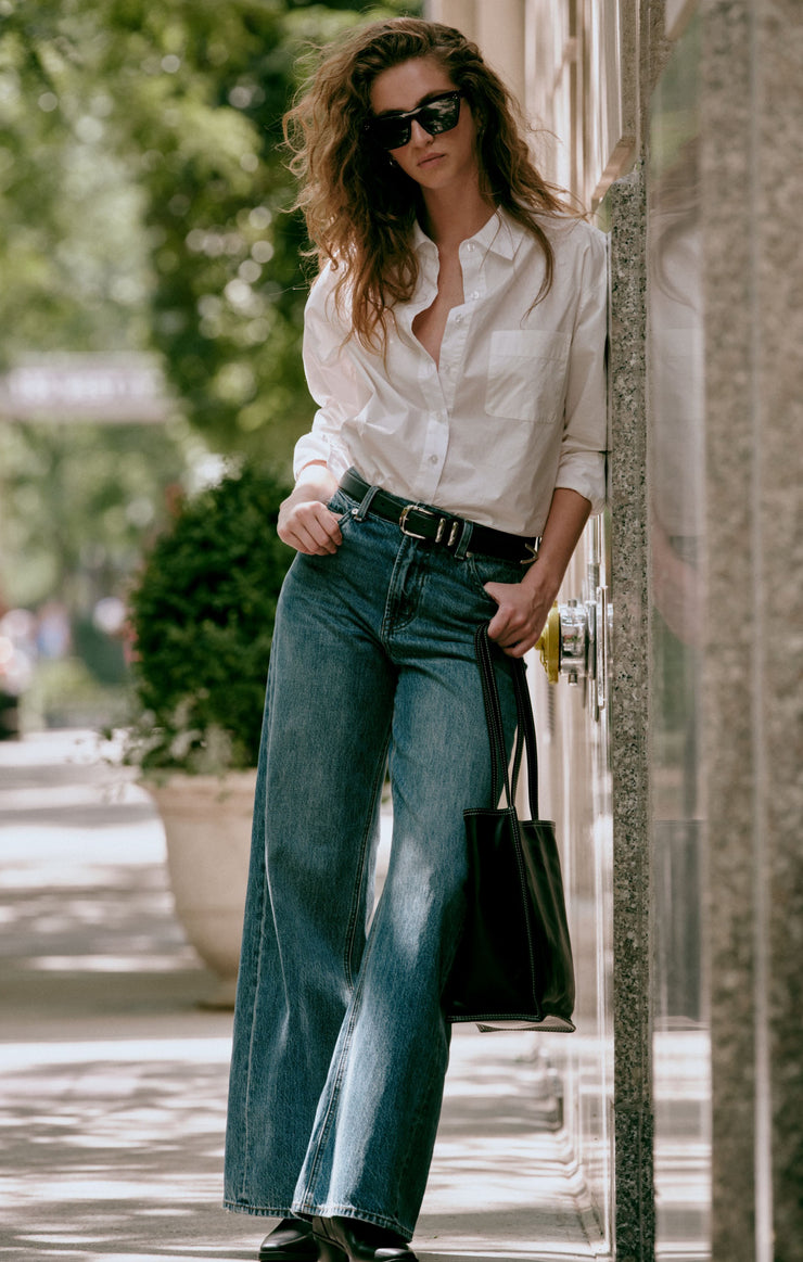 Pants The Head Turner Denim High-Rise Wide Leg Hush