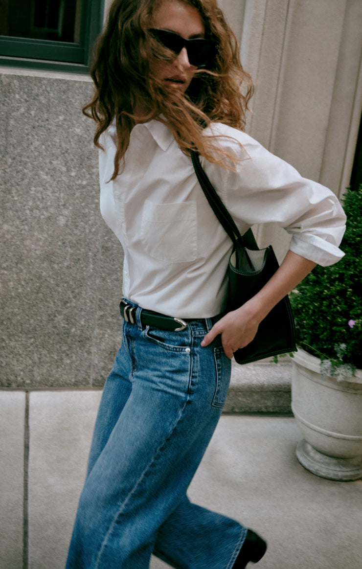 The Head Turner Denim High-Rise Wide Leg