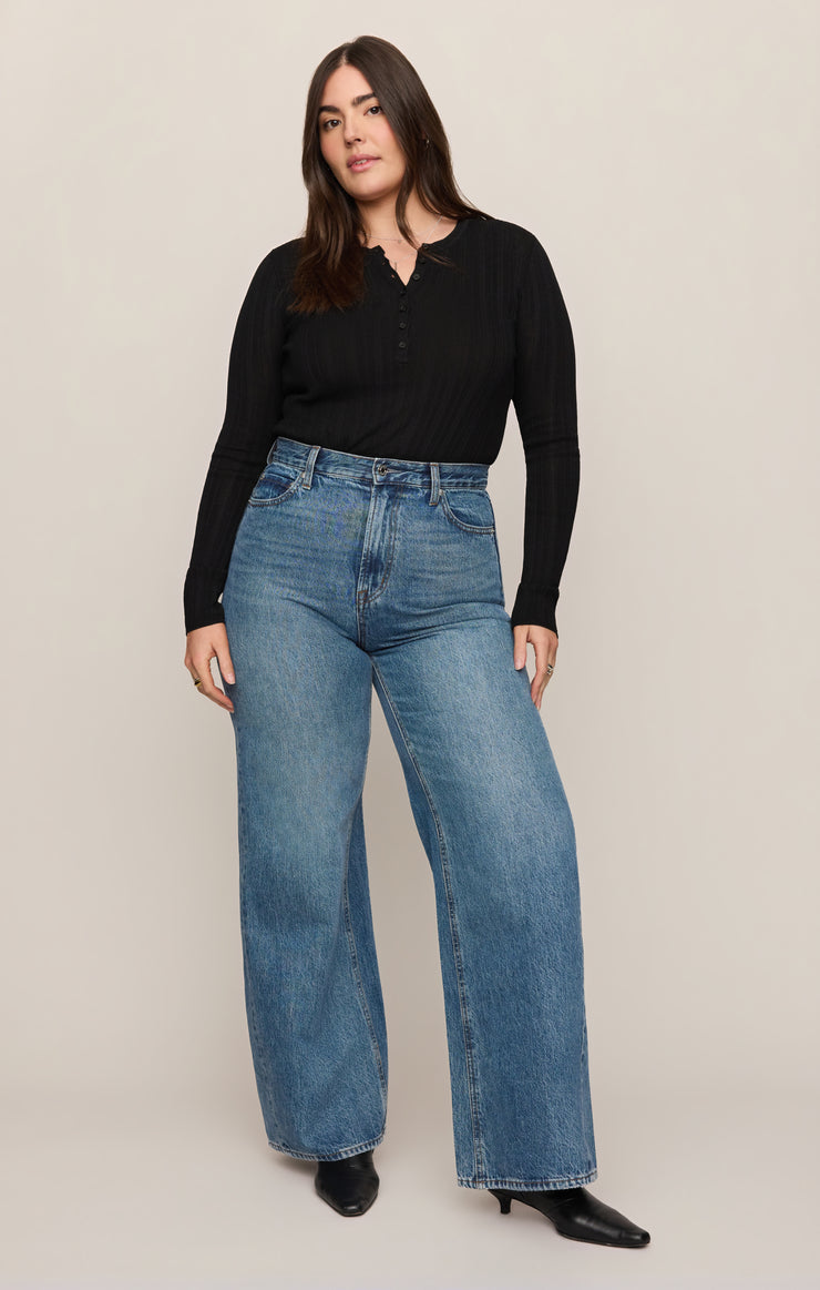 Pants The Head Turner High-Rise Wide Denim Hush
