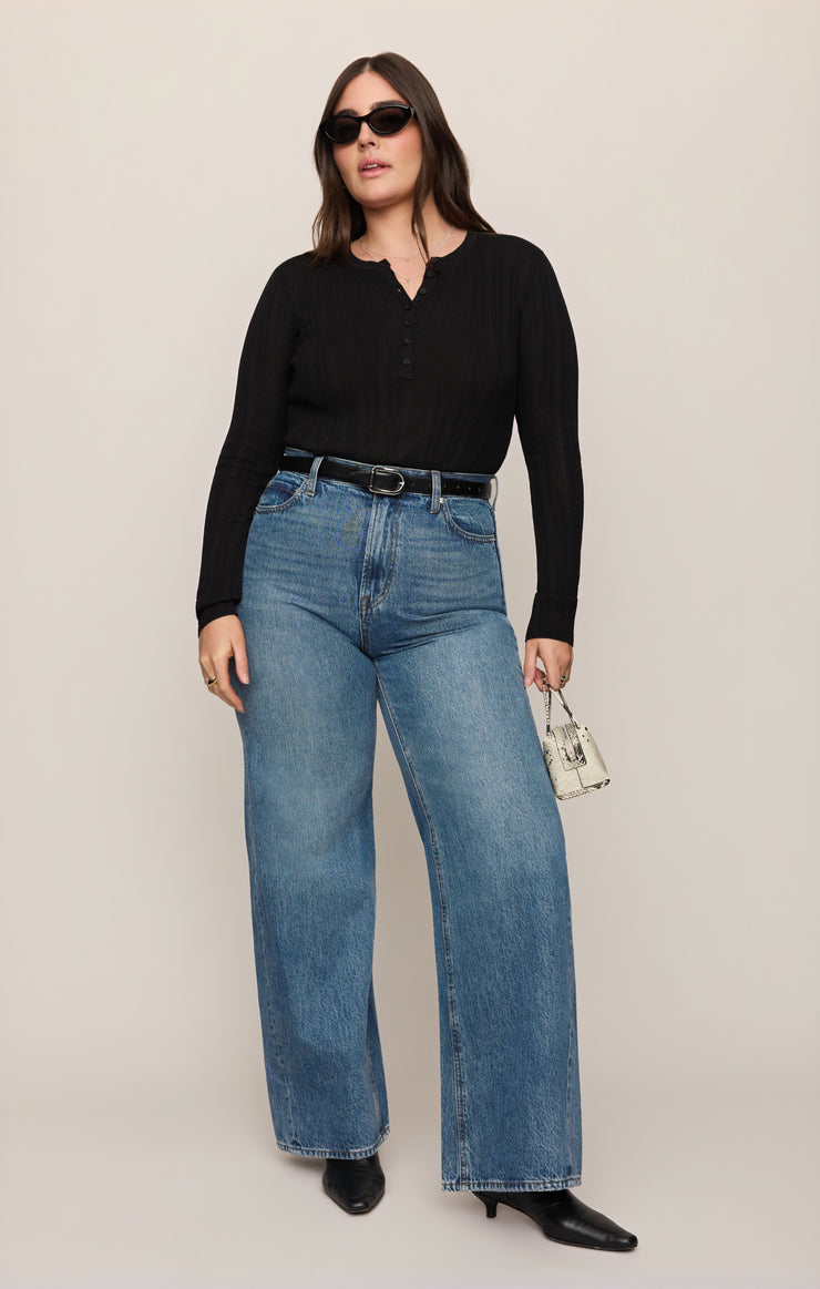 Pants The Head Turner High-Rise Wide Denim Hush
