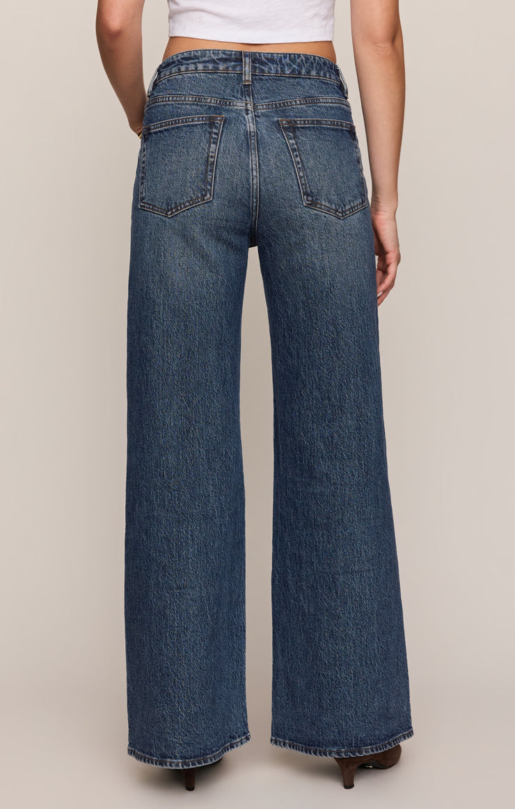 Pants The Stunner Mid-Rise Wide Denim Element