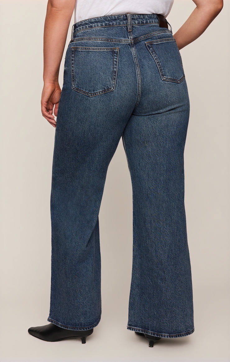 Pants The Stunner Mid-Rise Wide Denim Element
