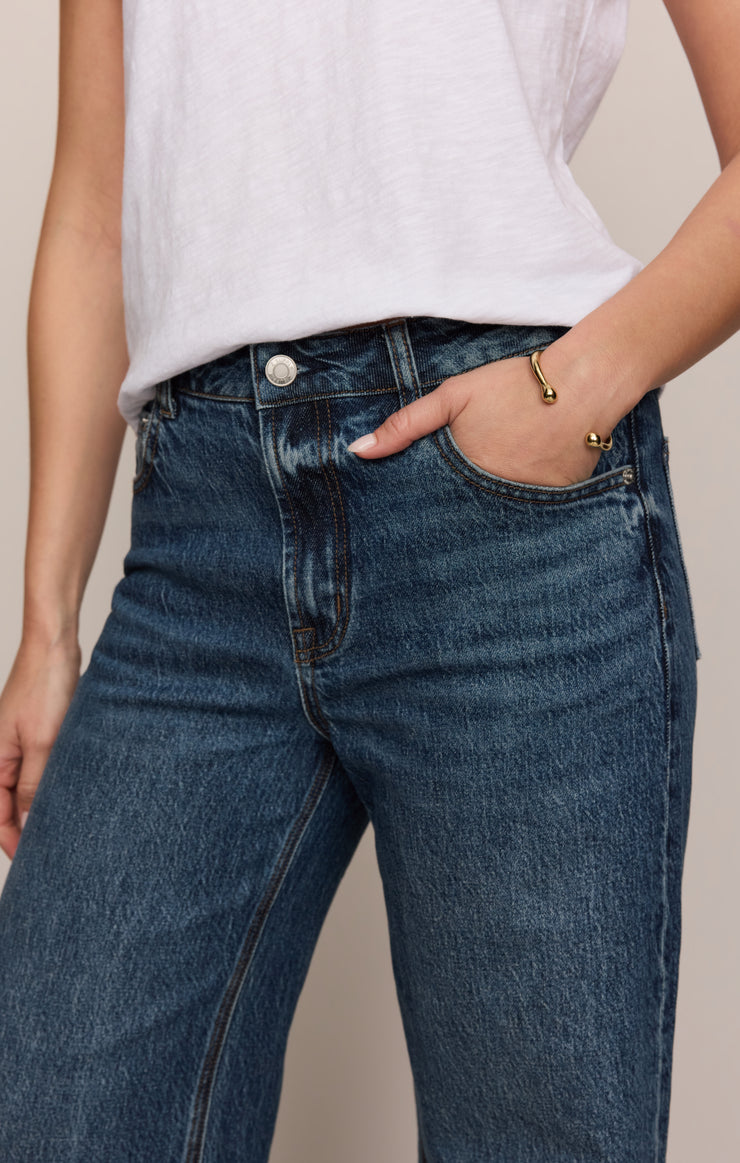 Pants The Stunner Mid-Rise Wide Denim Element