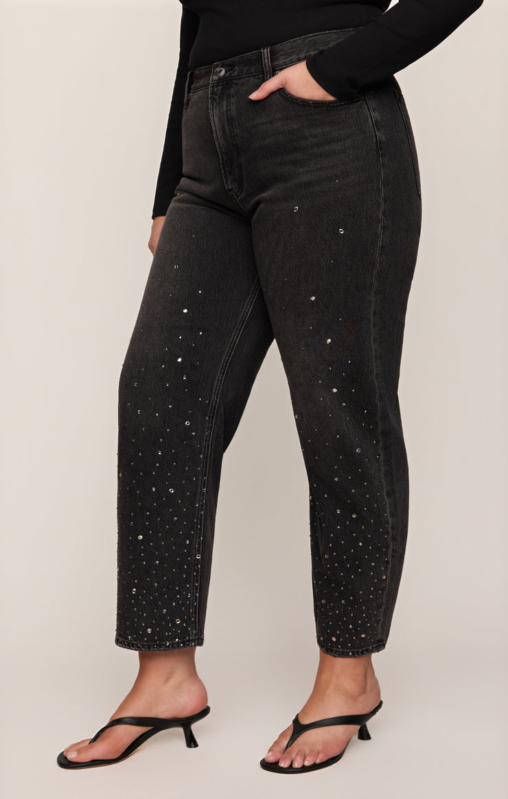 Pants The Off Duty Mid-Rise Bowed Ankle Denim Celestia