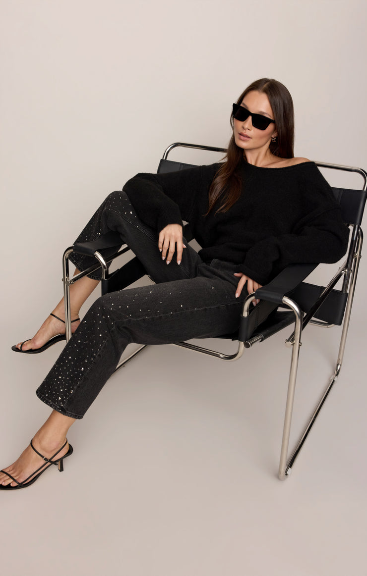 Pants The Off Duty Mid-Rise Bowed Ankle Denim Celestia
