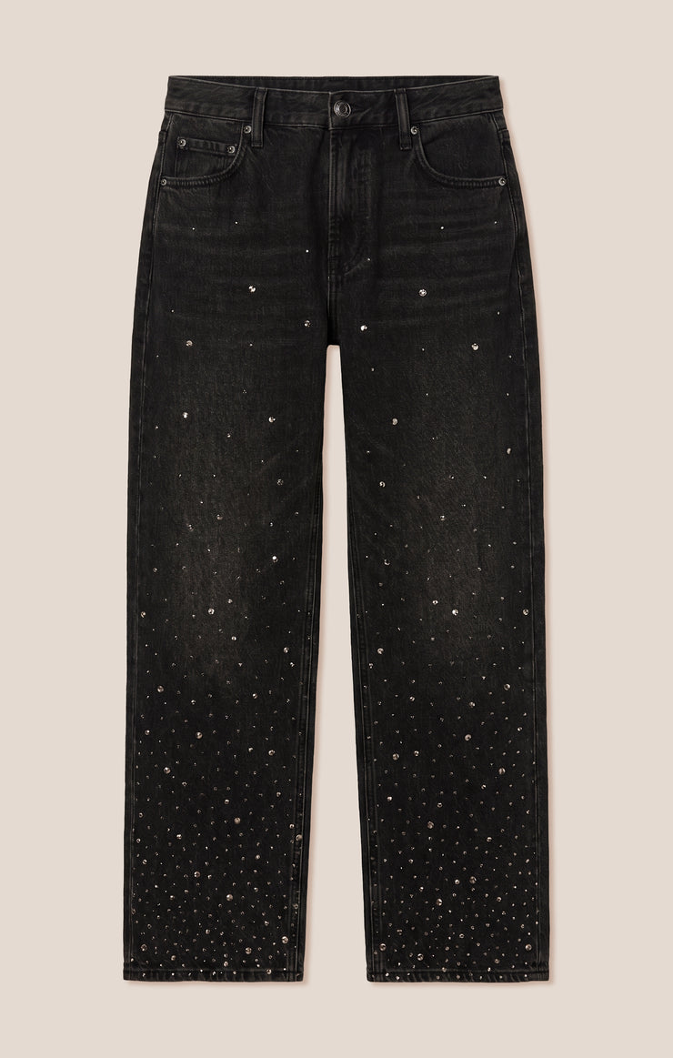The Off Duty Mid-Rise Bowed Ankle Denim