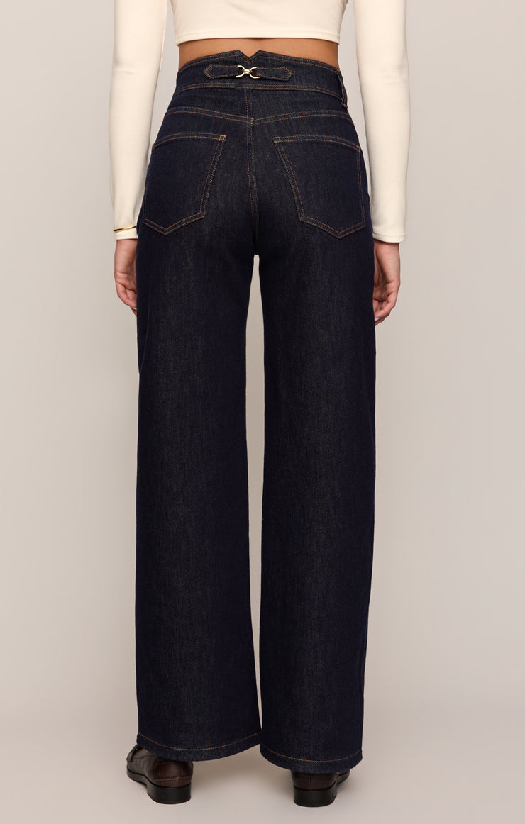 Pants The Atelier High-Rise Trouser Denim Midnight Air