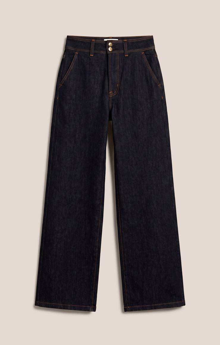 The Atelier High-Rise Trouser Denim