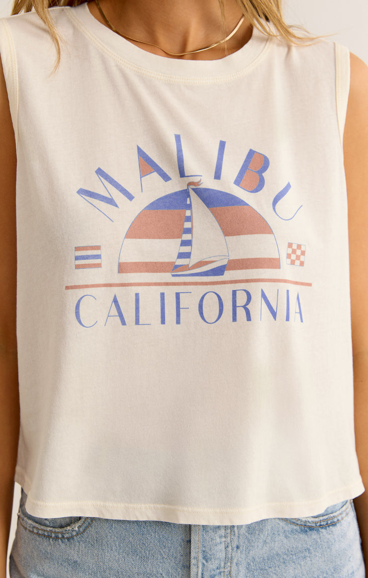 Tops Malibu La Mer Tank Sea Salt